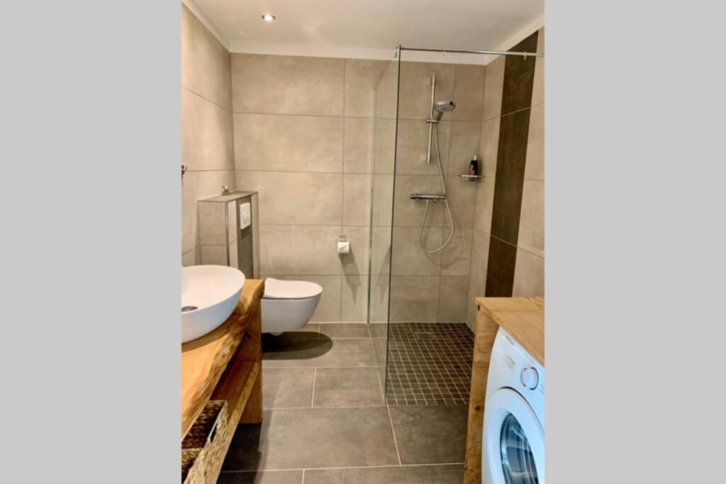 neue ruhige Ferienwohnung am Wald Wustewohlde Exterior foto