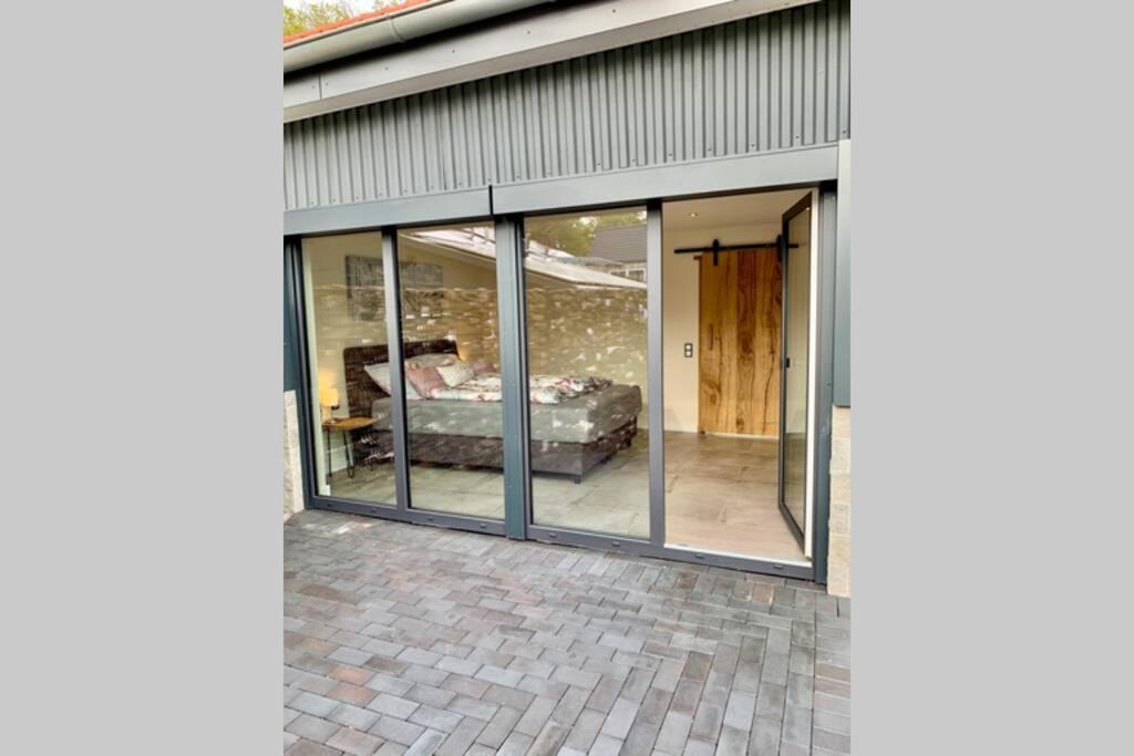 neue ruhige Ferienwohnung am Wald Wustewohlde Exterior foto