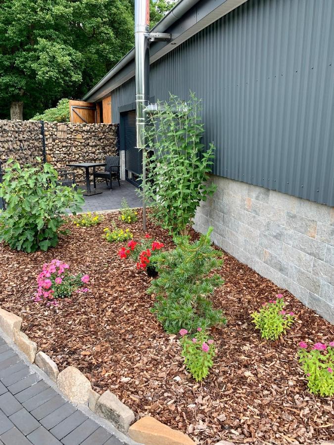 neue ruhige Ferienwohnung am Wald Wustewohlde Exterior foto